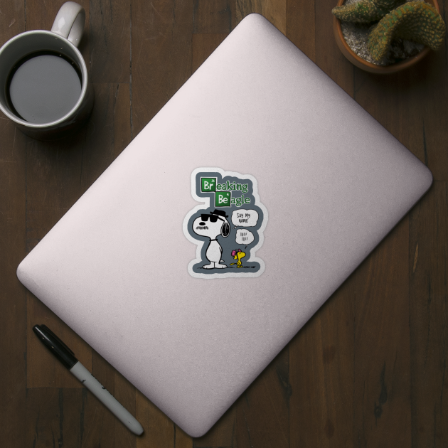 Breaking Beagle - Breaking Bad - Sticker
