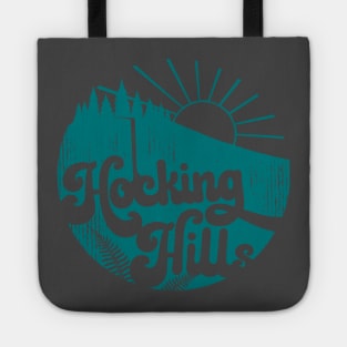 Retro Waterfall Hocking Hills Tote