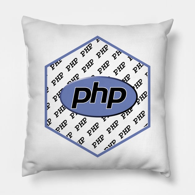 php hexagonal Pillow by yourgeekside