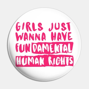 Celebrating Women's Day Pin