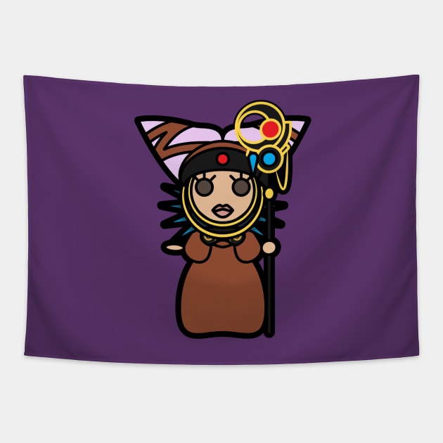 Rita Repulsa Tooniefied Tapestry by Tooniefied