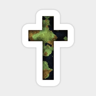 Christian Faith Cross Magnet