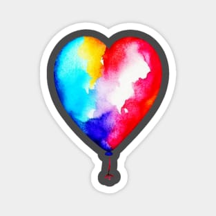 Balloon heart Magnet