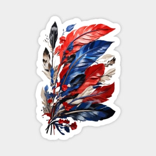 Bird Feathers Magnet