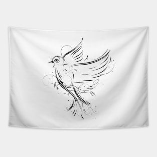 Flying bird Tapestry