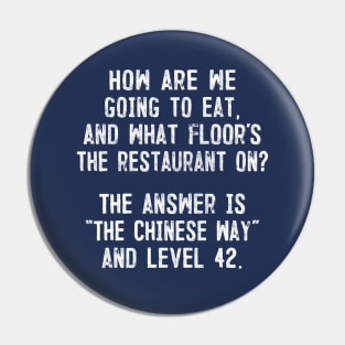 Level 42 /  Alan Partridge Pin