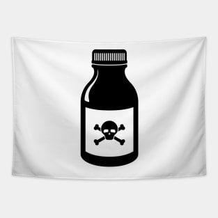 Poison Bottle Icon Tapestry