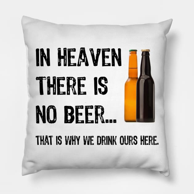 No Beer Pillow by Izmet