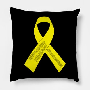 Deployed Military Awareness Pillow