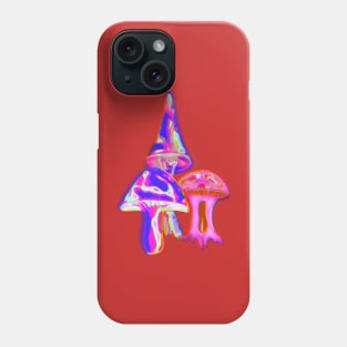 Crazy Psychedelic Mushrooms Phone Case