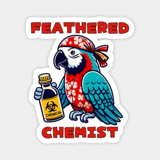 Chemistry parrot Magnet