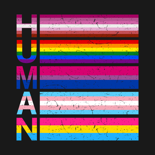 Human Lgbt Gay Transgender Pride by joneK