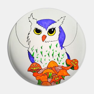 The Great Owl Pin