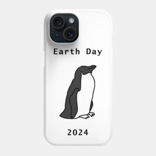 Earth Day 2024 Penguin Phone Case