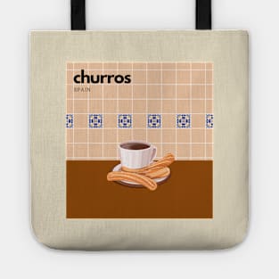 Churros Spain Street Food Tote