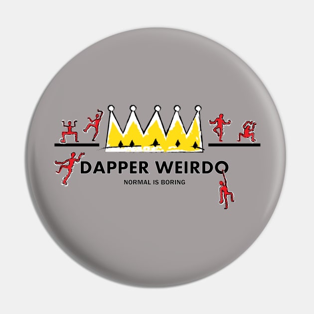 King Crown Pin by dapperWeirdo