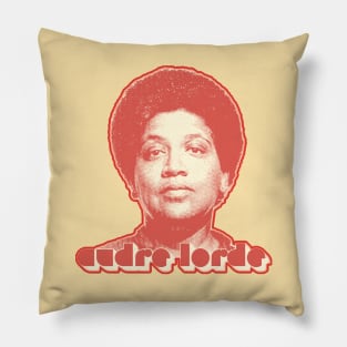 Audre Lorde / Vintage Style Fan Art Design Pillow