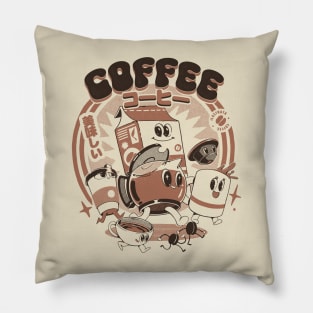 My Coffee Friends Pillow