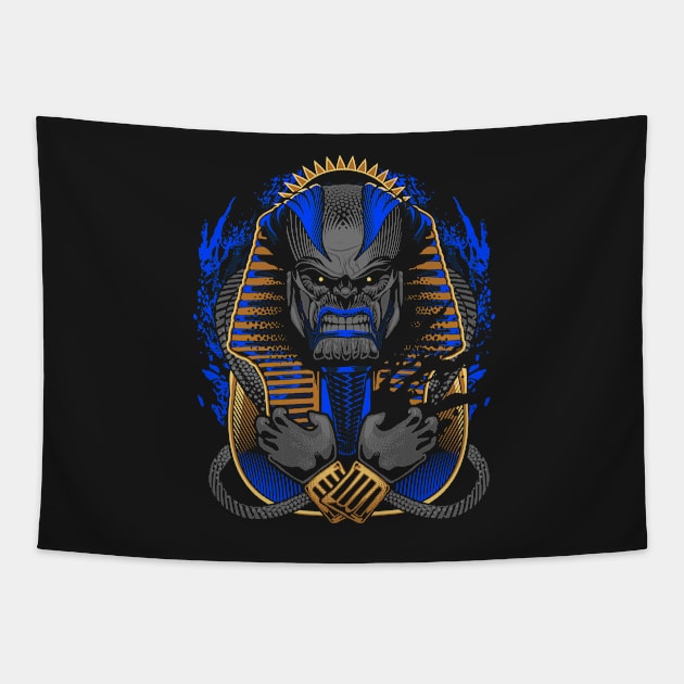 Apocalypse Tut Tapestry by Mr Eggs Favorites