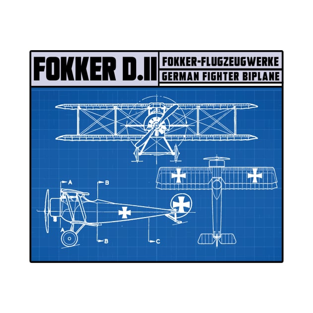 FOKKER D.II by theanomalius_merch