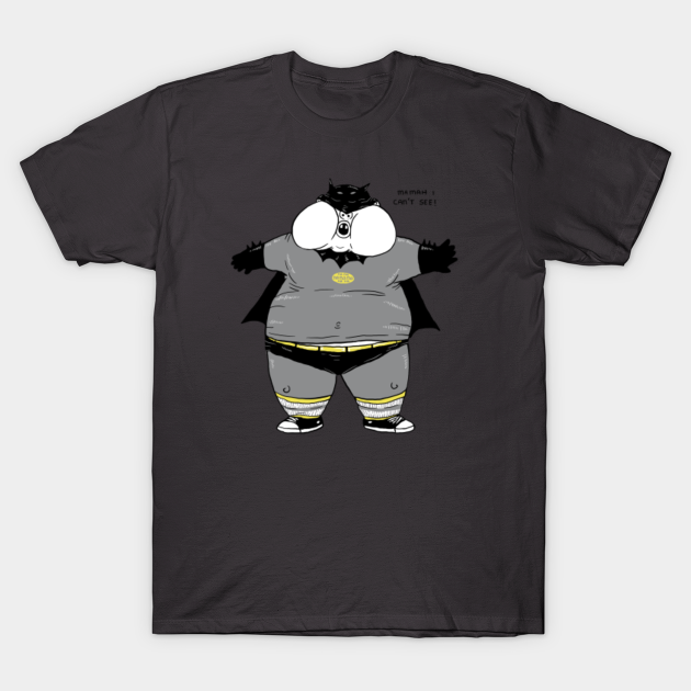 Fat Bat Boy - Batman - T-Shirt | TeePublic