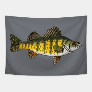 Yellow Perch Tapestry