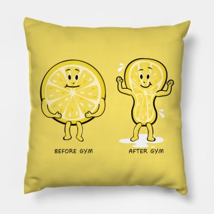 Lemon Gym Pillow