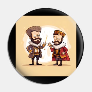 King James VI & I Pin