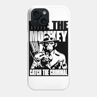 Detective Monkey Pop Art Phone Case