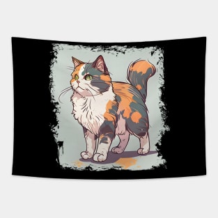 Beautiful Cat - Cat Faces Cute Girls Womens Tapestry