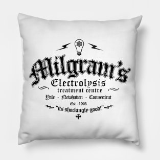 Milgram's electrolysis centre Pillow