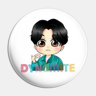 BTS Jungkook Dynamite Chibi Pin