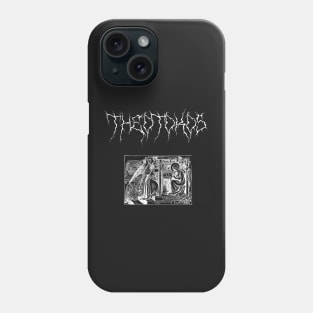 Black Metal Theotokos Virgin Mary Annunciation Phone Case