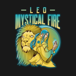 Leo Mystical Fire T-Shirt