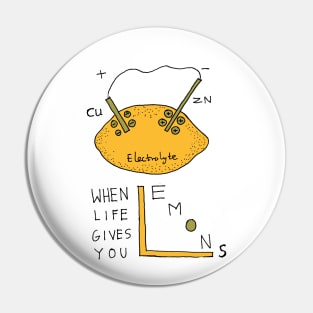 Construct a lemon battery science joke Pin