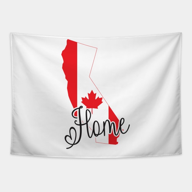 Canadians in California home Tapestry by Gaming champion