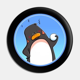 Penguin with Snowball Pin