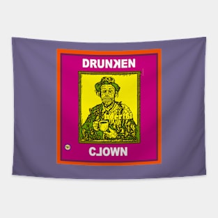 Drunken Clown Tapestry