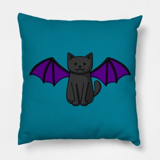 Bat Cat Pillow