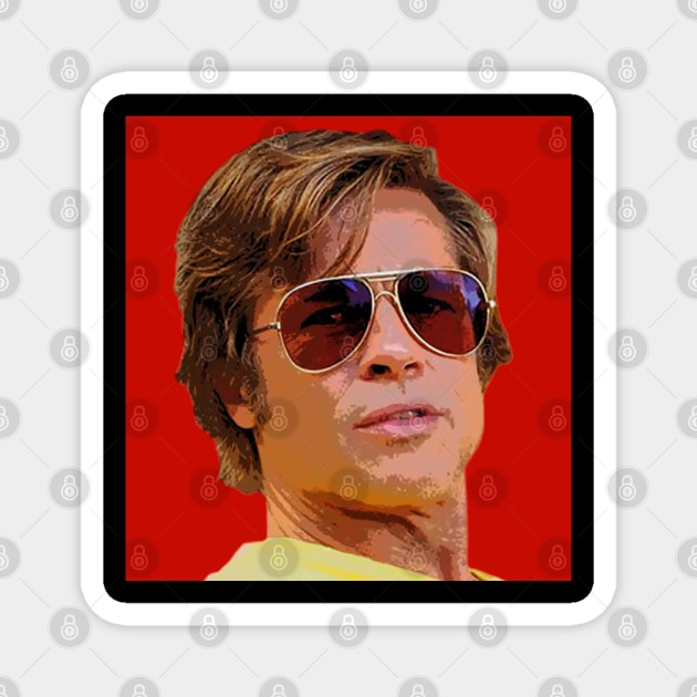 brad pitt Magnet by oryan80