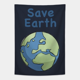 Save Earth Tapestry