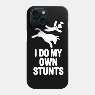 I do my own stunts Funny Rodeo Clown Bullfighter Phone Case