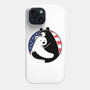 Black And White Bears Phone Case