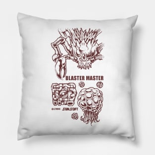 Blaster Master Sketch Pillow