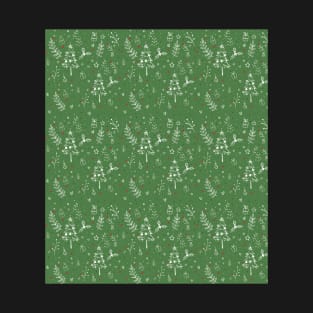 Christmas Themed Pattern for the holidays T-Shirt