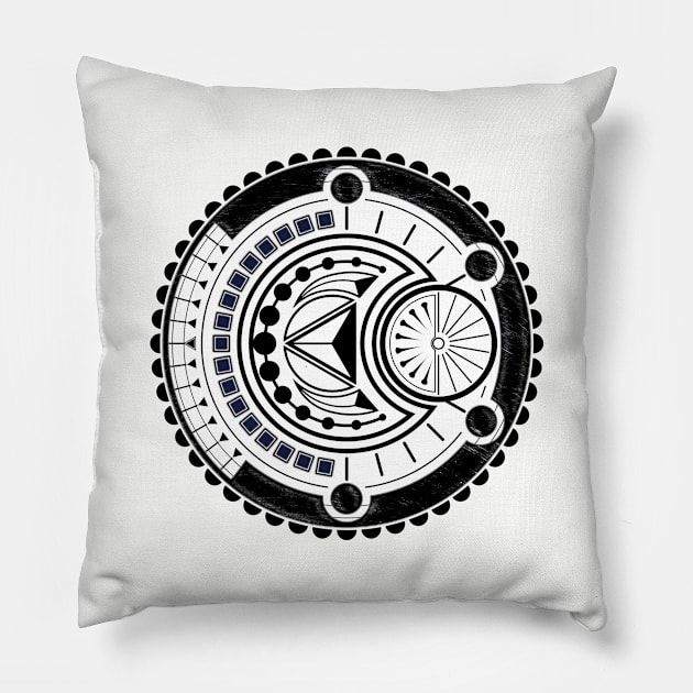 Chronomancy 1 Pillow by The Knotty Works