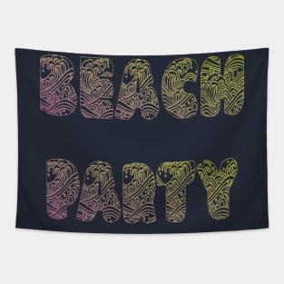 Beach Party Tapestry