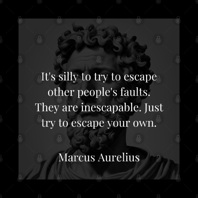 Marcus Aurelius's Counsel: Focusing on Self-Improvement Amidst Imperfection by Dose of Philosophy