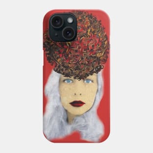 Portrait of a Parisian Girl Phone Case