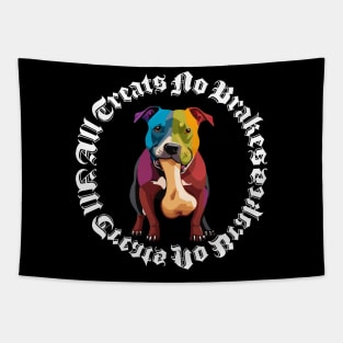 All Treats No Brakes Tapestry